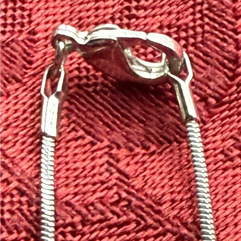 Pearl Cage Key To My Heart Drop Pendant Necklace - Silver